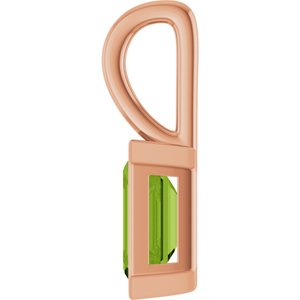 14K Rose Gold Natural Peridot Pendant