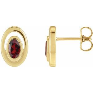 Solitaire Earrings