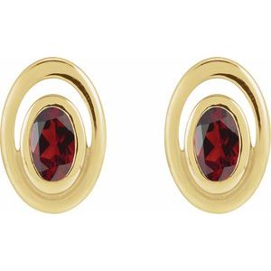 Solitaire Earrings