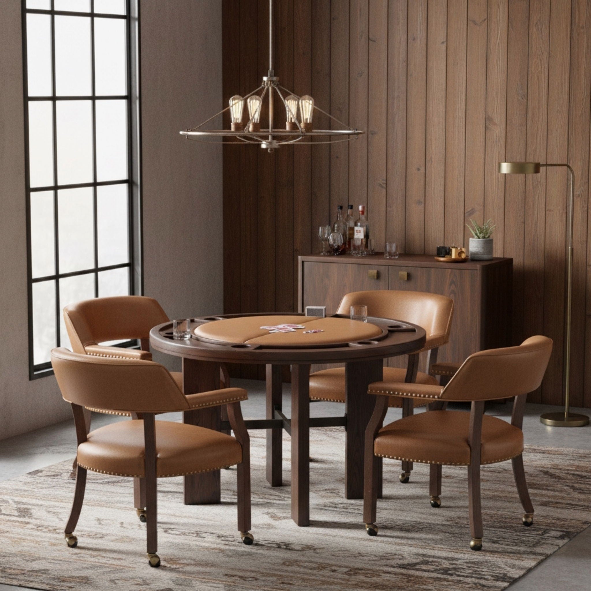 Gorman - 5 Piece Dining And Game Set