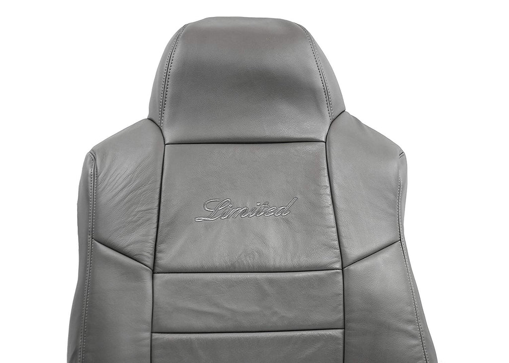2002-2005 Ford Excursion Limited Seat Cover in Flint Gray: Choose From Variations