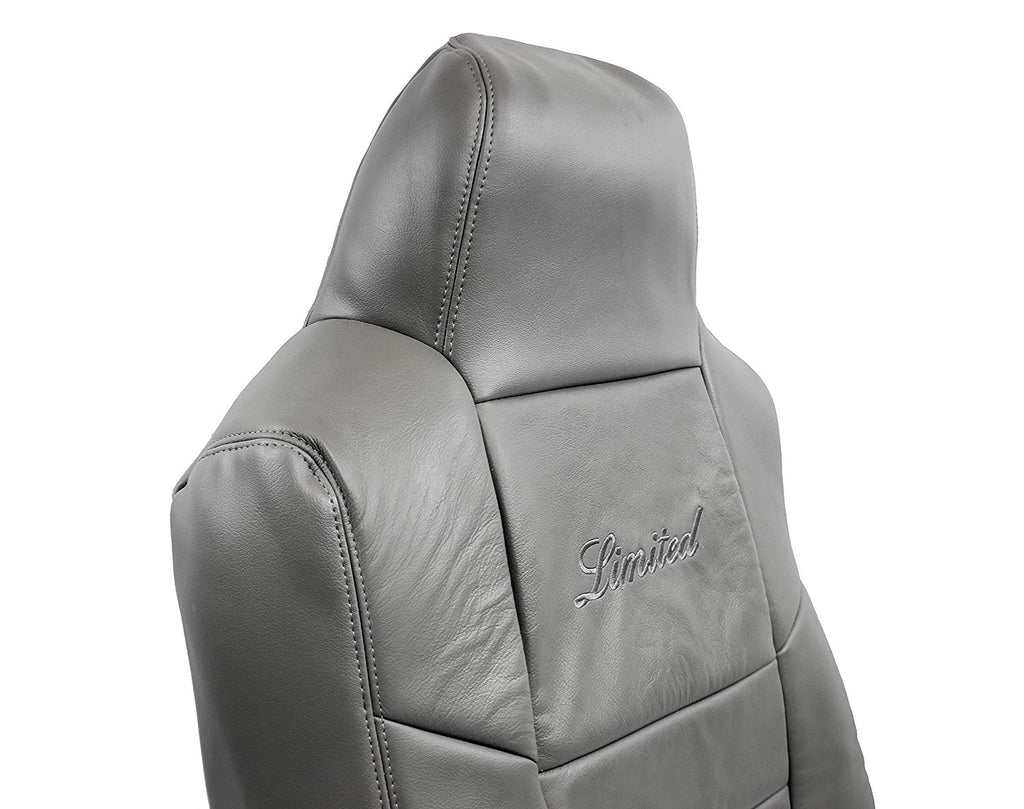 2002-2005 Ford Excursion Limited Seat Cover in Flint Gray: Choose From Variations