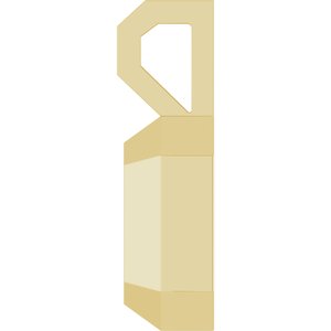 Back-Set Solitaire Pendant