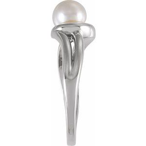 Freeform Pearl Ring