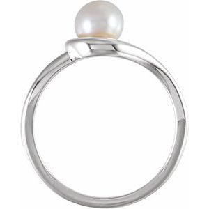 Freeform Pearl Ring