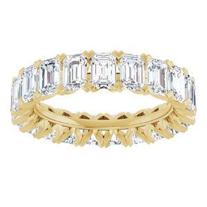 14K Yellow 5 5/8 CTW Lab-Grown Diamond Eternity Band Size 7.5