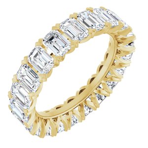 14K Yellow 5 5/8 CTW Lab-Grown Diamond Eternity Band Size 7.5