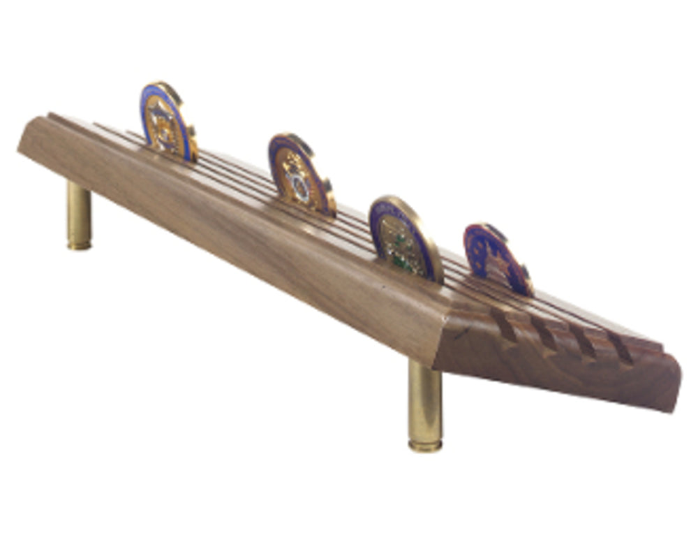 Challenge Coins Rack, Challenge Coin Display - 4 Row