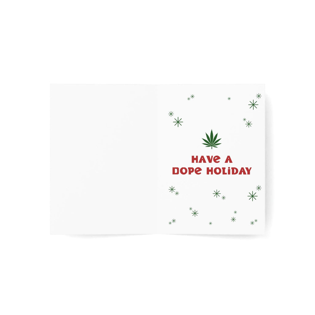 Have a Dope Holiday Merry Christmas Happy New Year Greeting Cards (1, 10, 30, and 50pcs)