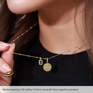 Platinum 10 mm Round Charm/Pendant Mounting – image 7