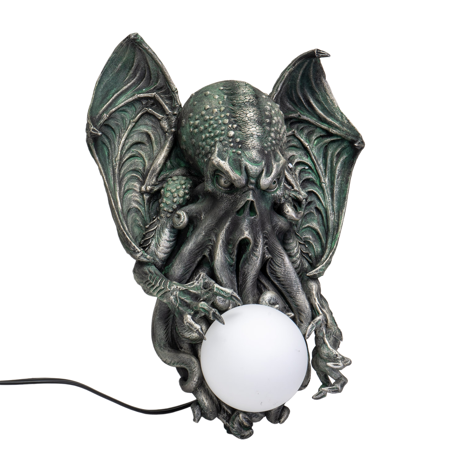 Abyssal Orb of Cthulhu Wall Sconce Lamp