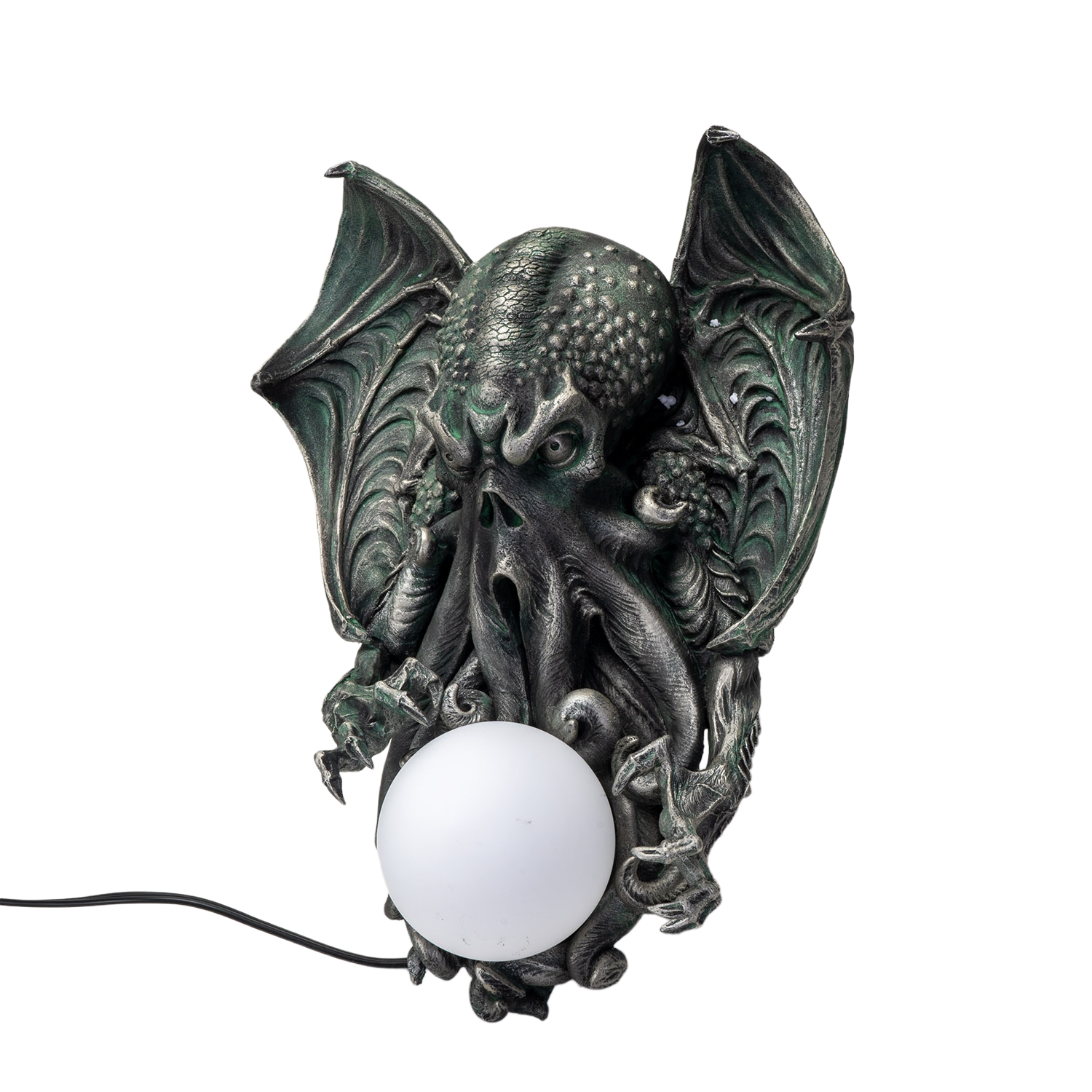 Abyssal Orb of Cthulhu Wall Sconce Lamp