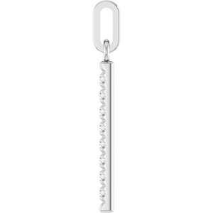 14K White Gold 1/10 CTW Lab-Grown Diamond Bar Pendant