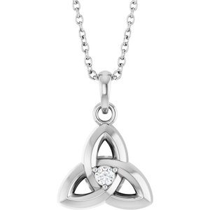 Celtic-Inspired Accented Necklace