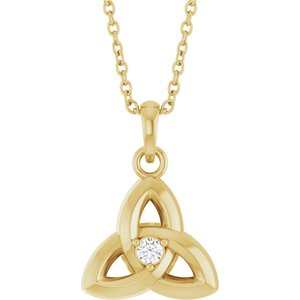 Celtic-Inspired Accented Necklace