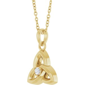 Celtic-Inspired Accented Necklace
