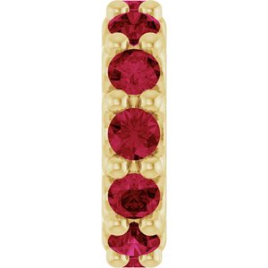 Birthstone Spacer Charm/Pendant