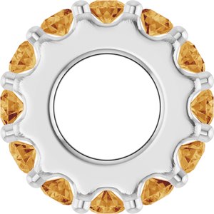Birthstone Spacer Charm/Pendant