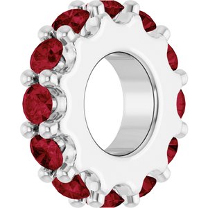 Birthstone Spacer Charm/Pendant