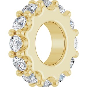 Birthstone Spacer Charm/Pendant – image 3