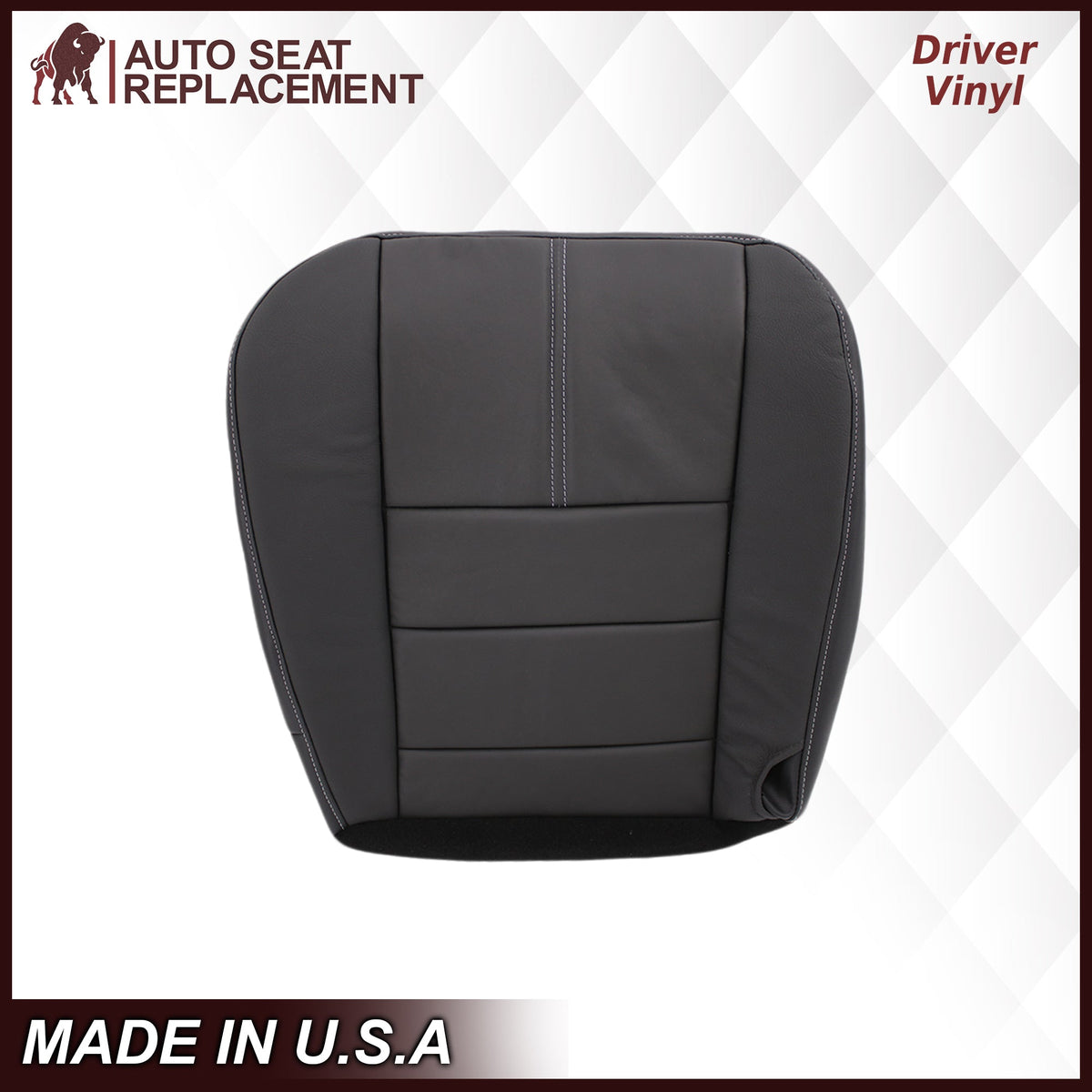 2008-2010 Ford F-250 F-350 F-450 F-550 Lariat Seat Cover in Black: Choose From Variants