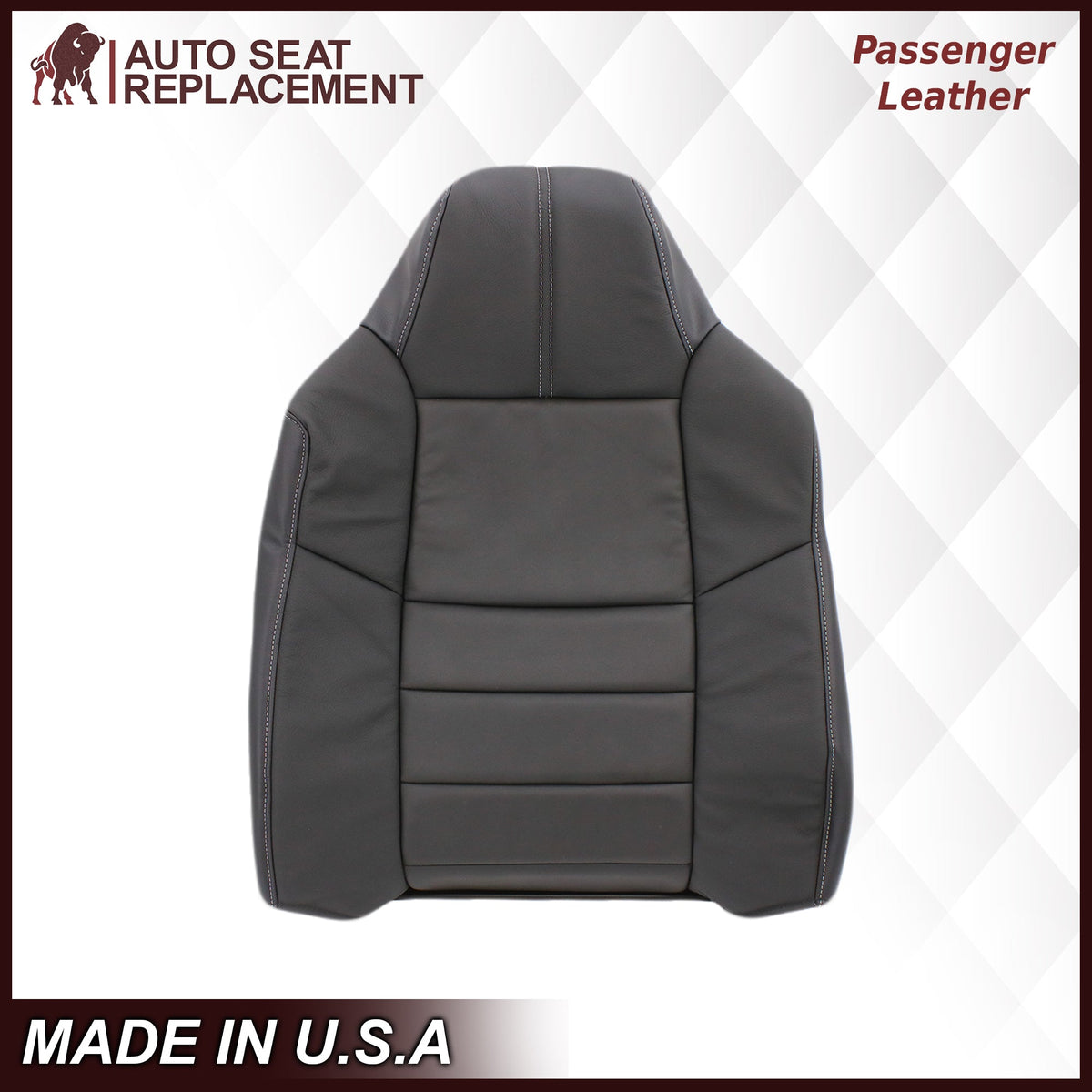 2008-2010 Ford F-250 F-350 F-450 F-550 Lariat Seat Cover in Black: Choose From Variants