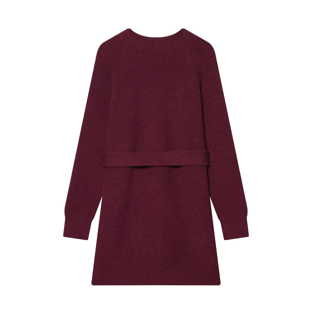 Women Autumn Winter Jewelry Bead Knitted Cardigan