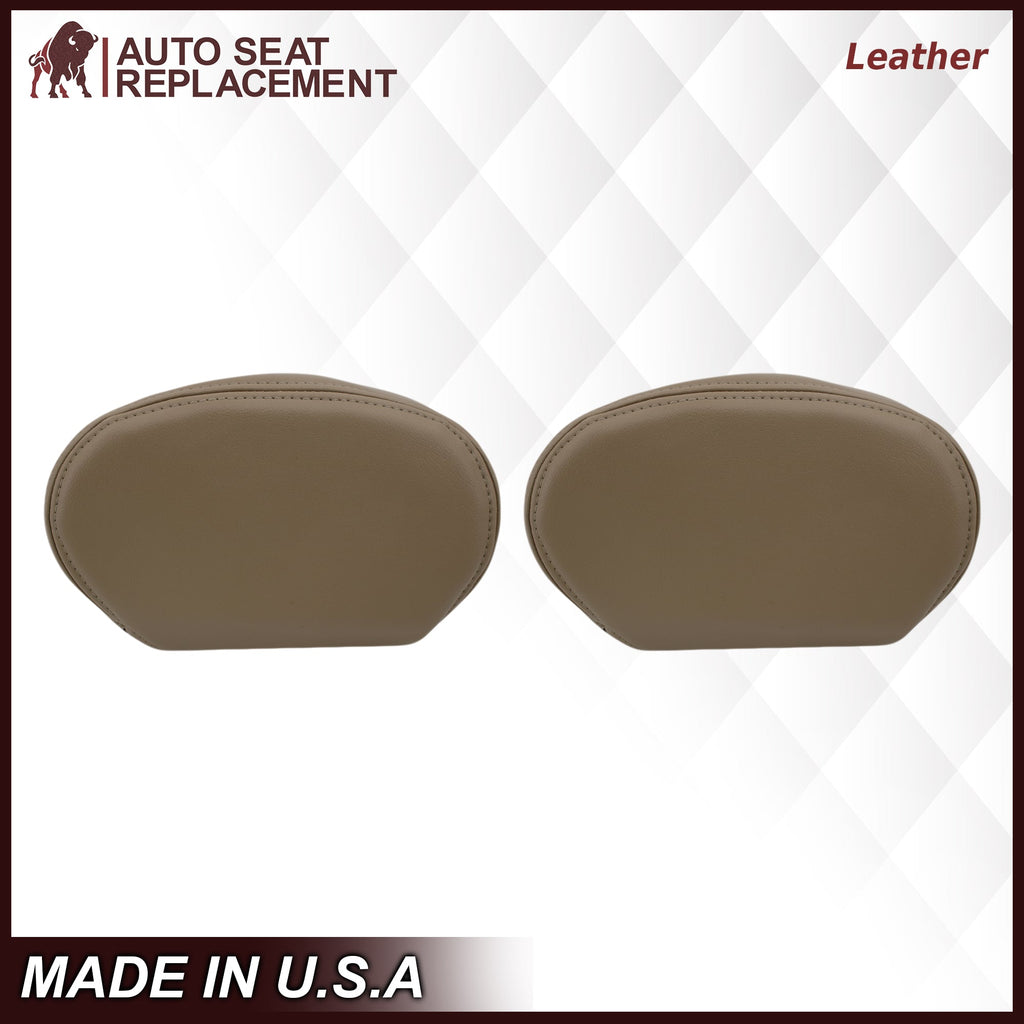 1999-2004 Ford Mustang GT V8 Replacement Cowhide Leather OR Synthetic Leather Seat Cover: Tan, Perforated