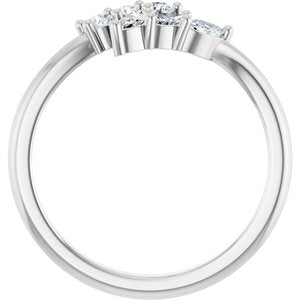 Accented Bypass Ring