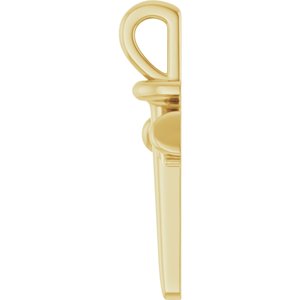 Nail Cross Pendant