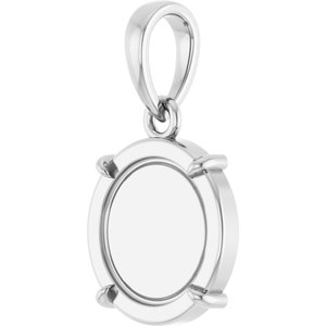 Engravable Round Pendant