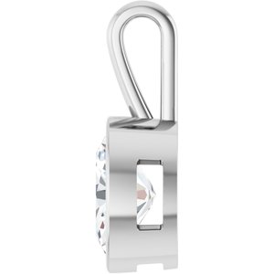 Sterling Silver 14x10 mm Oval Charm/Pendant Mounting – image 5