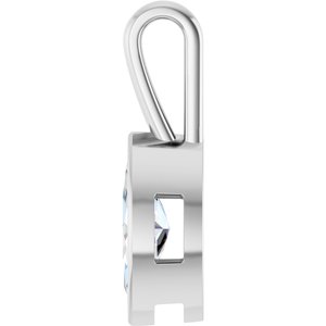 Platinum 12x6 mm Marquise Charm/Pendant Mounting – image 5