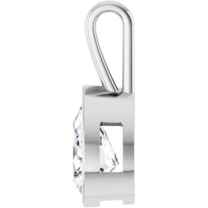 Continuum Sterling Silver 15x10 mm Pear Charm/Pendant Mounting – image 5
