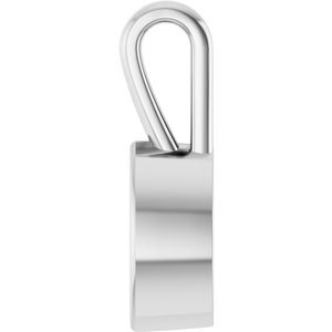 Continuum Sterling Silver 8x4 mm Marquise Charm/Pendant Mounting – image 6