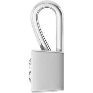 Continuum Sterling Silver 4.5x4.5 mm Square Charm/Pendant Mounting – image 5