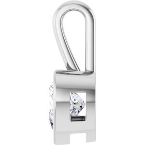Sterling Silver 9x9 mm Heart Charm/Pendant Mounting – image 5
