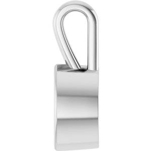 Platinum 6x3 mm Marquise Charm/Pendant Mounting – image 6