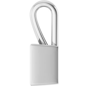 18K Palladium White Gold 6x6 mm Square Charm/Pendant Mounting – image 6