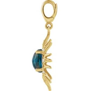 Accented Sun Charm/Pendant