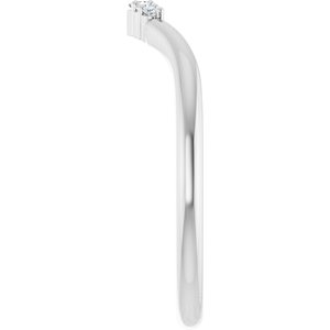 .05 Ctw Lab-Grown Diamond Matching Band