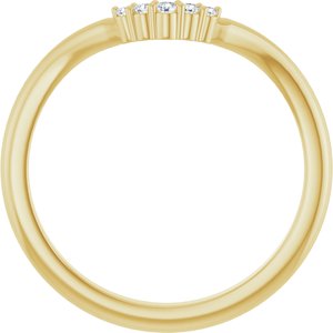 .05 Ctw Lab-Grown Diamond Matching Band