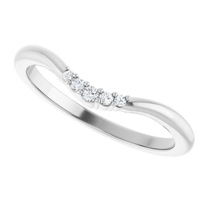 .05 Ctw Lab-Grown Diamond Matching Band