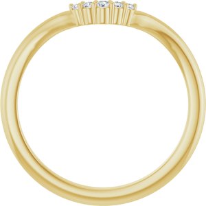 .05 Ctw Lab-Grown Diamond Matching Band