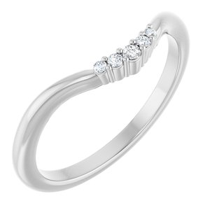 .05 Ctw Lab-Grown Diamond Matching Band