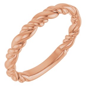 Stackable Rope Ring