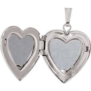 Accented Heart Locket
