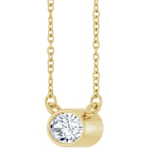 3/8 Ct Lab-Grown Diamond Necklace
