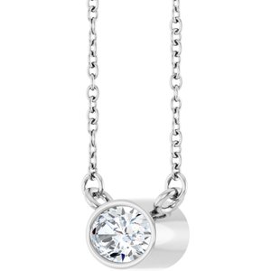3/8 Ct Lab-Grown Diamond Necklace
