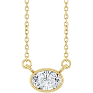3/8 Ct Lab-Grown Diamond Necklace